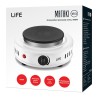 Επιτραπέζια ηλεκτρική εστία, 500W LIFE LIFE MATAKI White