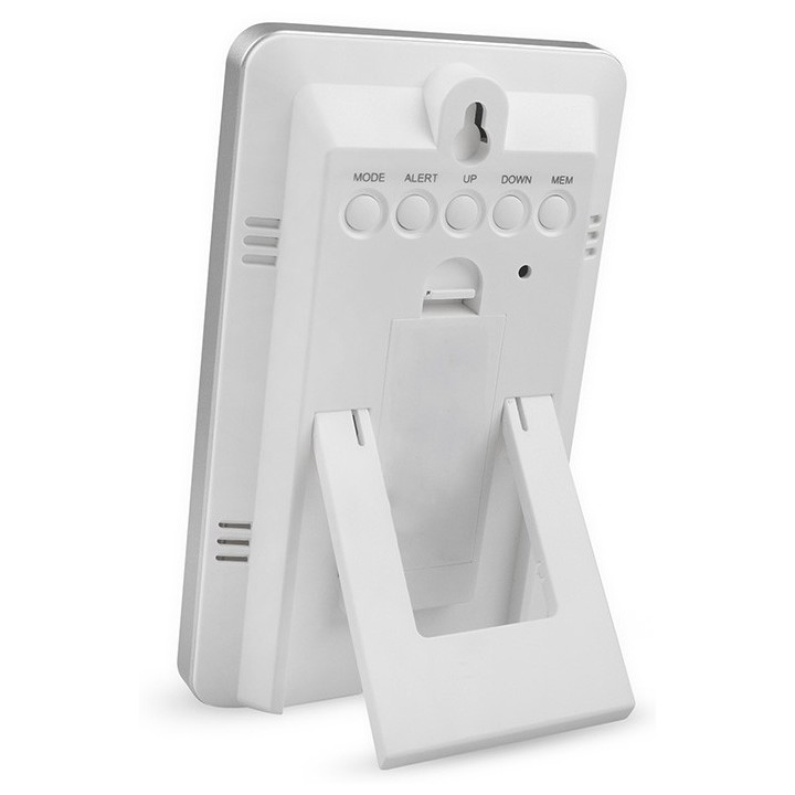 copy of Ψηφιακό θερμόμετρο / υγρόμετρο εσωτερικού χώρου, με bamboo πρόσοψη.