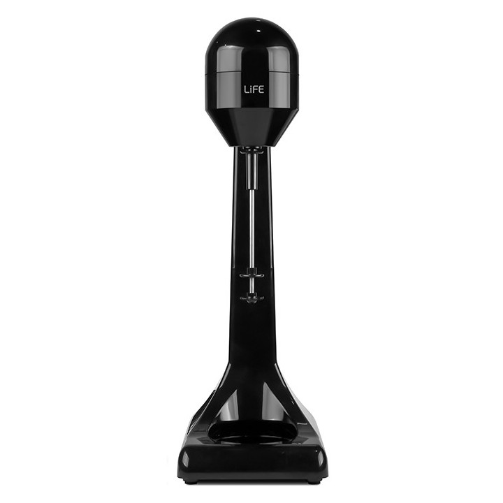 Φραπεδιέρα με 1 inox + 1 πλαστικό ποτήρι και πλήκτρο push, 100W. LIFE MyFrappe INOX PUSH