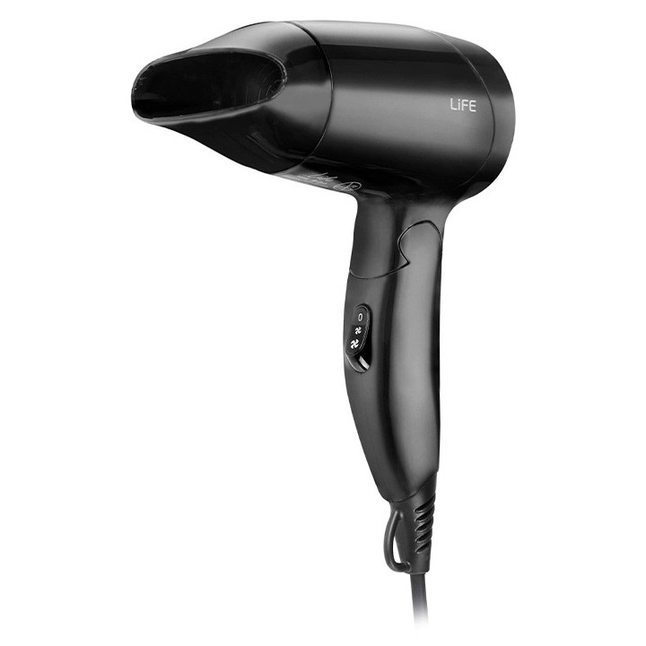 Σεσουάρ μαλλιών ταξιδίου / ξενοδοχειακού τύπου 1200W, με υφασμάτινη θήκη αποθήκευσης. LIFE MyStyle