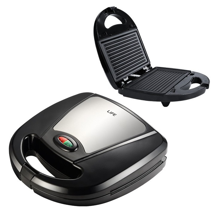 Τοστιέρα με αποσπώμενες αντικολλητικές grill πλάκες, 750W LIFE