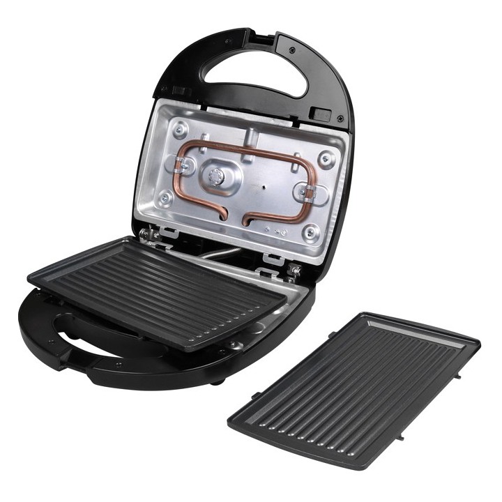 Τοστιέρα με αποσπώμενες αντικολλητικές grill πλάκες, 750W LIFE
