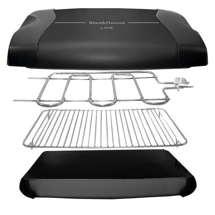 copy of Τοστιέρα με αντικολλητικές grill πλάκες, 750W