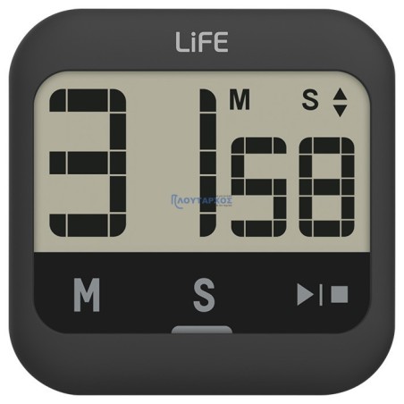 Ψηφιακό χρονόμετρο κουζίνας με πλήκτρα αφής LIFE TIME KEEPER LIFE TIME KEEPER
