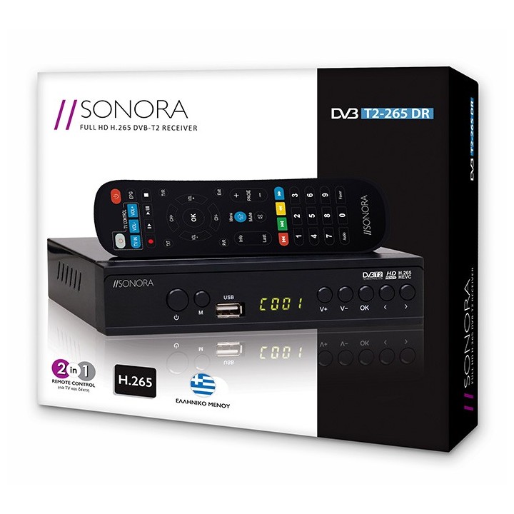 copy of Επίγειος ψηφιακός δέκτης MPEG-4 υψηλής ευκρίνειας (FHD).