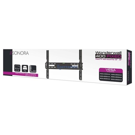 Σταθερή επιτοίχια βάση στήριξης, για τηλεοράσεις LED/LCD από 32" έως 55" SONORA WonderWall 400 Fixed SONORA WonderWall 400 Fixed