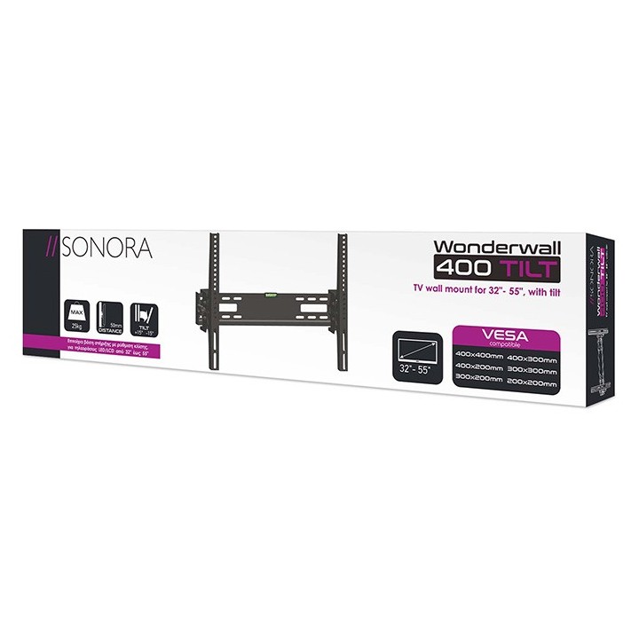 copy of Σταθερή επιτοίχια βάση στήριξης, για τηλεοράσεις LED/LCD από 19" έως 42 SONORA"