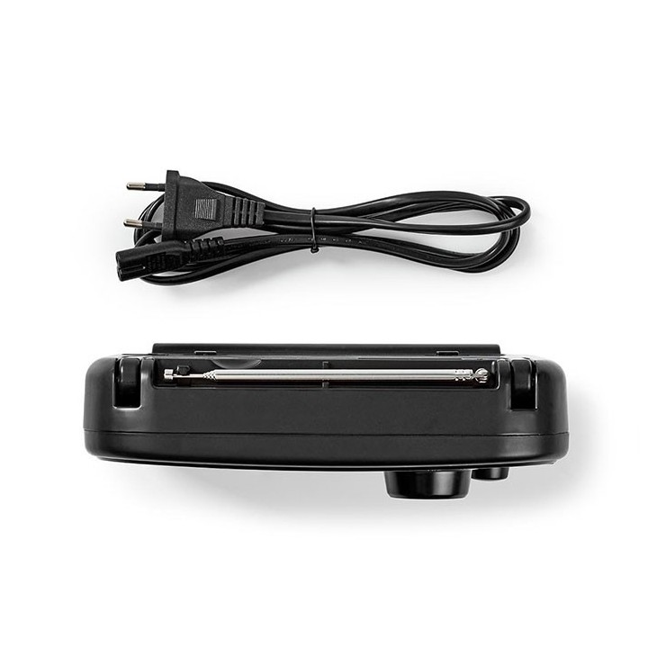 Φορητό ραδιόφωνο FM/AM, σε μαύρο/γκρι χρώμα NEDIS