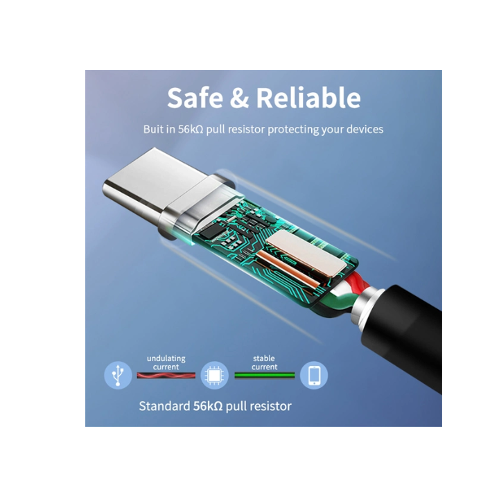 CABLETIME καλώδιο USB-C σε USB CMAMN, 15W, 5Gbps, 2m, μαύρο