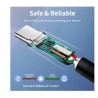 Καλώδιο USB-C σε USB CMAMN, 15W, 5Gbps, 2m, μαύρο CABLETIME CT-C160