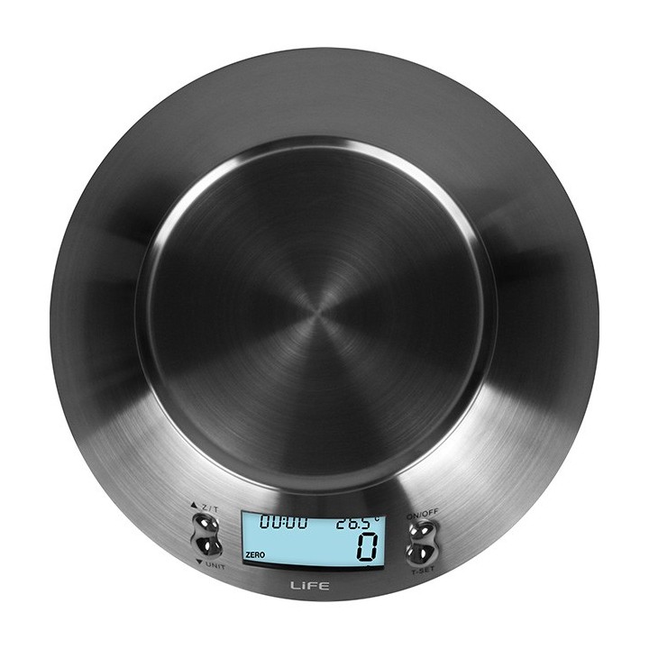 Ανοξείδωτη ψηφιακή ζυγαριά κουζίνας με αποσπώμενο ανοξείδωτο μπολ 1.8L LIFE Mise En Place LIFE Mise En Place