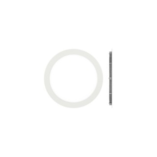 Φωτιστικό χωνευτό panel led στρόγγυλο 9W 3000K VK  641763-049123