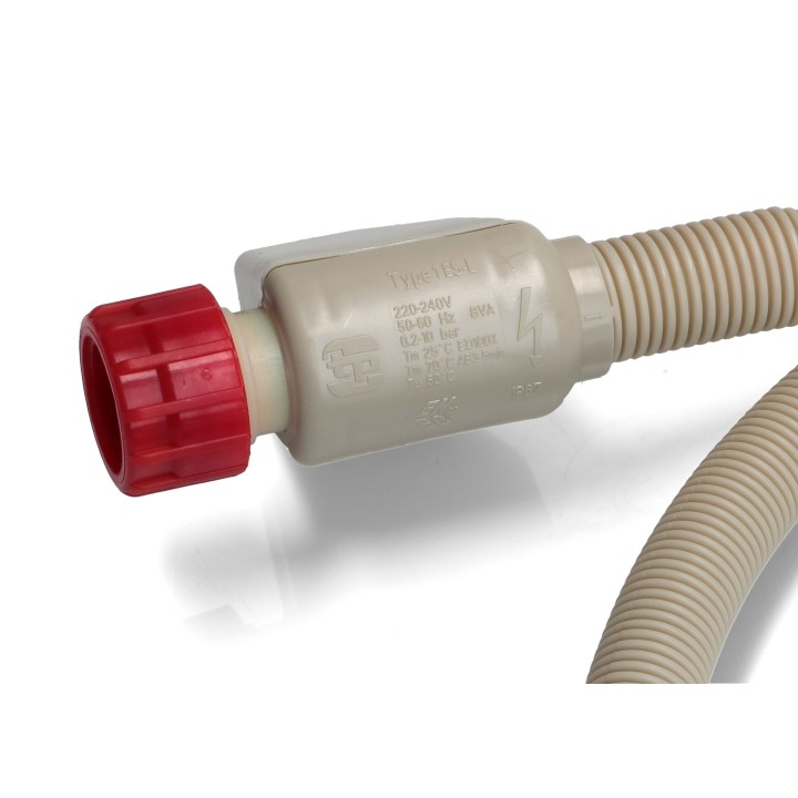 copy of Σωλήνα εισαγωγής νερού με βαλβίδα μαγνητική (2 μέτρα + aqua stop) πλυντηρίων πιάτων AEG