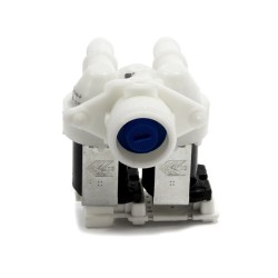 Βαλβίδα διπλή ίσια εισαγωγής νερού πλυντηρίου ρούχων WHIRLPOOL replica ZANUSSI PRBAL0042