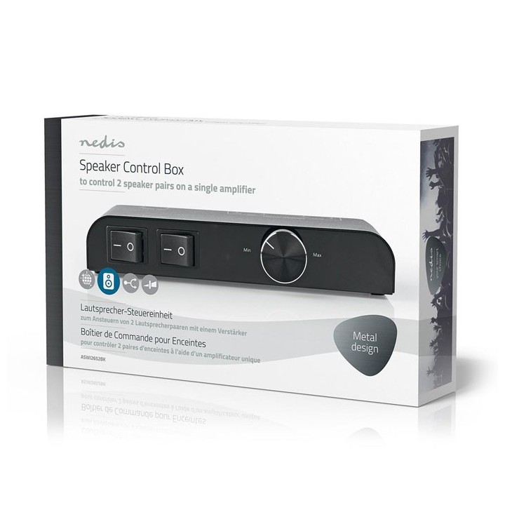 Συσκευή σύνδεσης 2 σετ ηχείων σε 1 ενισχυτή NEDIS