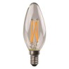 Λάμπα κερί LED crossed filament dimmable 6.5W 3000K EUROLAMP