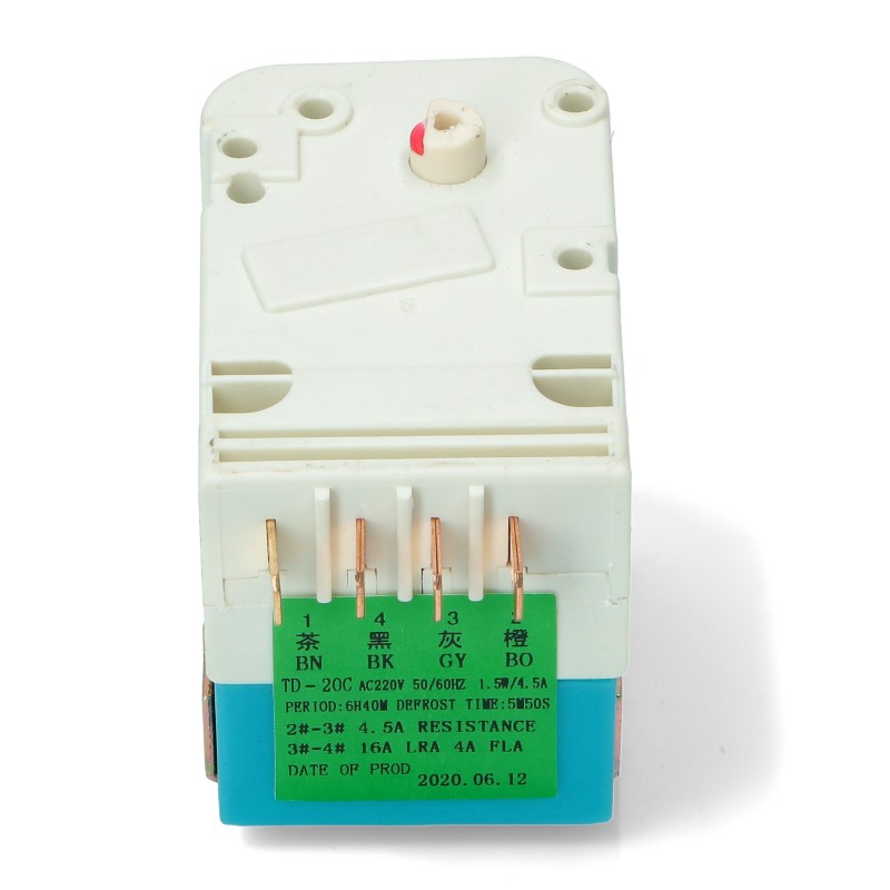 Χρονοδιακόπτης απόψυξης ψυγείου TD-20C 6Hr/40min ΓΕΝΙΚΗΣ ΧΡΗΣΗΣ ΓΕΝΙΚΗΣ ΧΡΗΣΗΣ PSXR0004