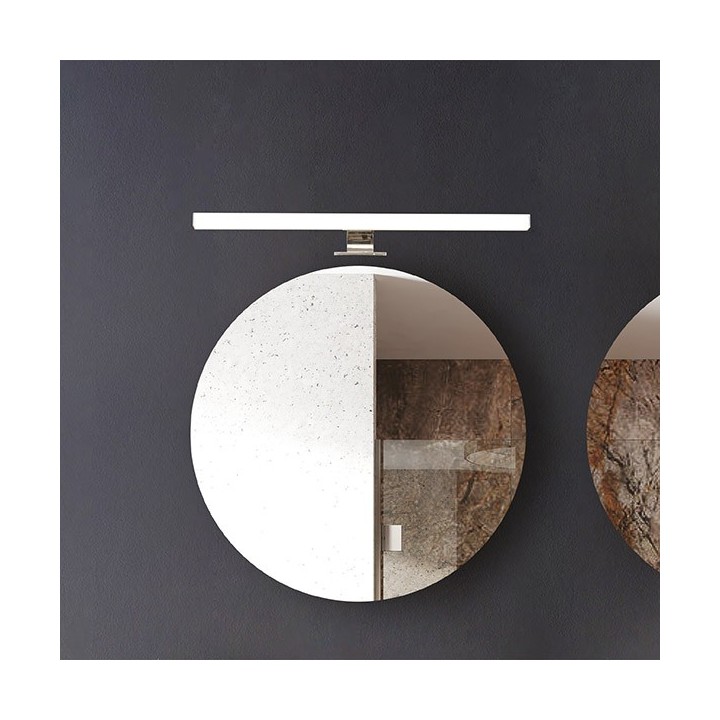 Φωτιστικό LED επιτοίχιο 7W 4000K ΝΙΚΕΛ EUROLAMP