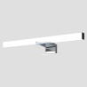 Φωτιστικό LED επιτοίχιο 7W 4000K ΝΙΚΕΛ EUROLAMP EUROLAMP 144-80501