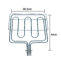 Αντίσταση με γκριλ 3000 W...