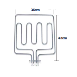 Αντίσταση με γκριλ άνω φούρνου κουζίνας PITSOS/SIEMENS/BOSCH PITSOS APM0035