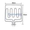 Αντίσταση με γκριλ άνω φούρνου κουζίνας PITSOS/SIEMENS/BOSCH PITSOS APM0035