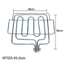 Resistance with grill (1100+1600 watts, 220 volts) for NEFF upper oven
