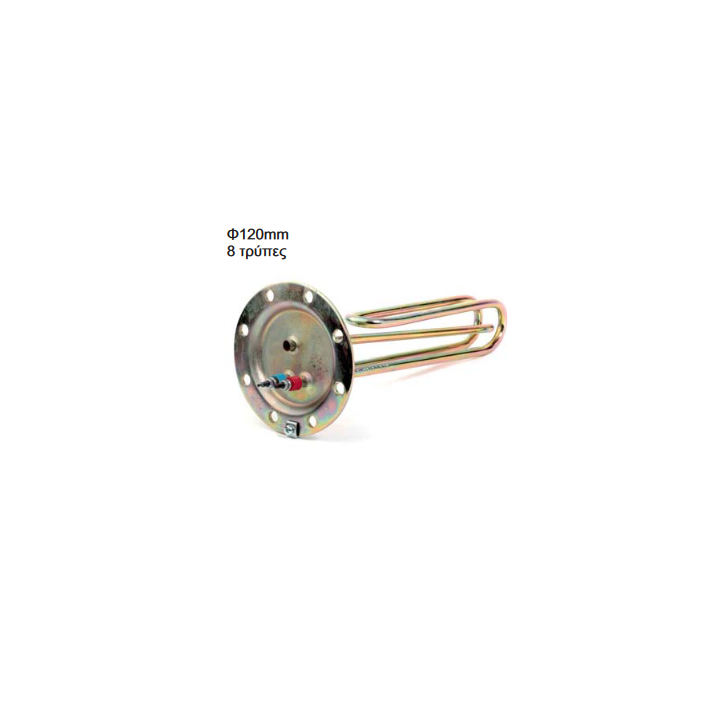 Αντίσταση θερμοσιφώνου με 8 τρύπες ΓΕΝΙΚΗΣ ΧΡΗΣΗΣ/MINOS ELCO TA0110