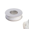 RJ11 flat 2-pair telephone cable, white