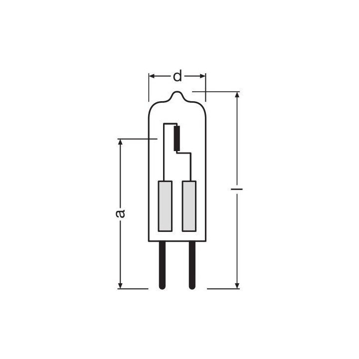 copy of Λάμπα αλογόνου HALOSTAR ST 10W 12 V G4  OSRAM