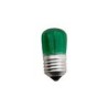 Incandescent night light bulb 5 - 7W E27 green
