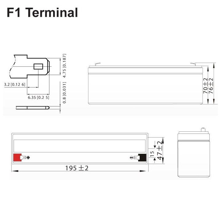Μπαταρία μολύβδου 12V 4AH κλειστού τύπου ΓΕΝΙΚΗΣ ΧΡΗΣΗΣ ΓΕΝΙΚΗΣ ΧΡΗΣΗΣ BMOL0009