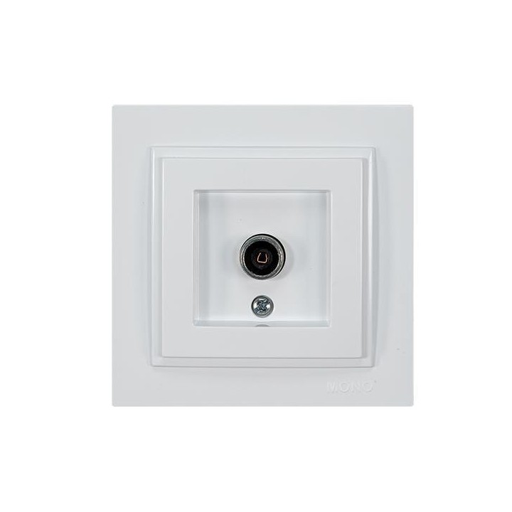 Πρίζα κεραίας τερματική μονή χωνευτή EUROLAMP EUROLAMP DYH0010E