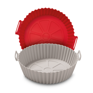 Σετ φόρμες σιλικόνης για φριτέζα αέρος σε 2 χρώματα IZ-8230 IZZY/ΓΕΝΙΚΗΣ ΧΡΗΣΗΣ IZZY FRXAR0003