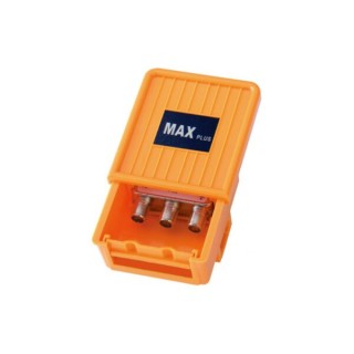 Διακλαδωτήρας Ιστού F-Type 1/2+DC Pass MAX PLUS STSC-02Επίγειος και δορυφορικός διακλαδωτής Ιστού 2 εξόδων υψηλής θωράκισης O...