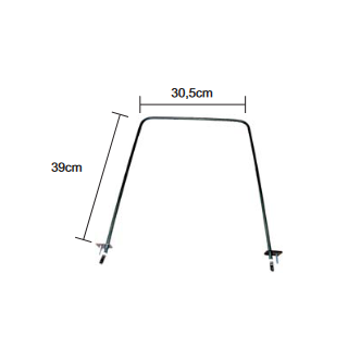 Αντίσταση κάτω φούρνου κουζίνας BEKO replica ΓΕΝΙΚΗΣ ΧΡΗΣΗΣ AKM0051