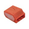 2-position cable terminals 0.5-2.5mm red color GENERAL USE