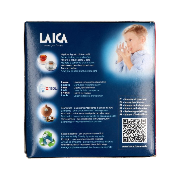 copy of Φίλτρο κανάτας νερού οβάλ LAICA original