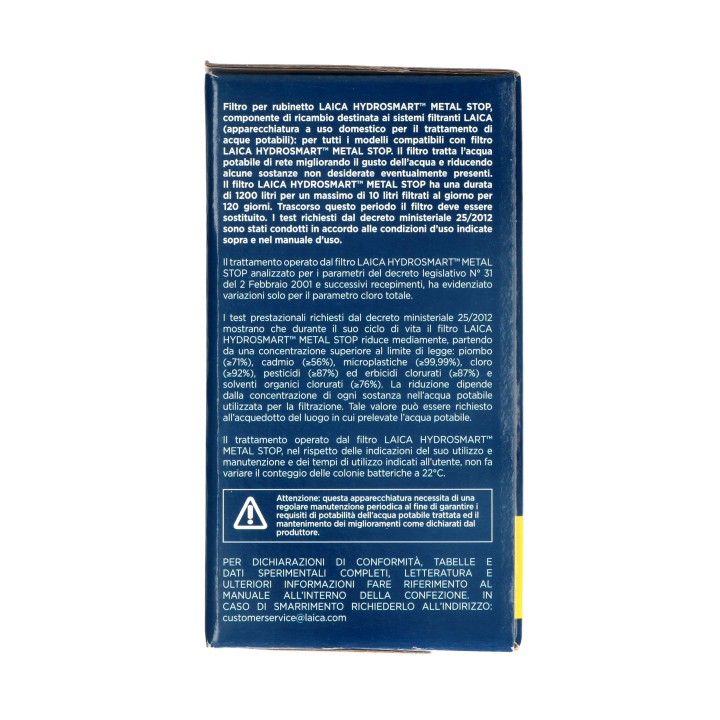 copy of Φίλτρο νερού βρύσης από την Instapure με χρωμέ κορμό και χρωμέ καπάκι.