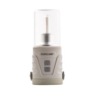 copy of Φακός χειρός επαναφορτιζόμενος 10W 1100lm μαύρος με power bank EUROLAMP