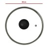 Glass pot lid with handle Φ28 GENERAL USE