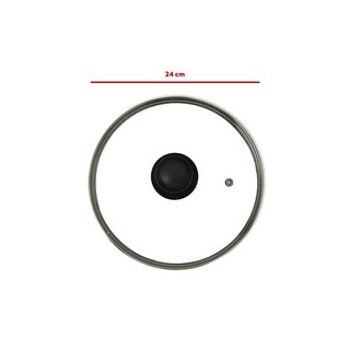 Καπάκι κατσαρόλας γυάλινο με χειρολαβή Φ24 ΓΕΝΙΚΗΣ ΧΡΗΣΗΣ ΓΕΝΙΚΗΣ ΧΡΗΣΗΣ XKAP0024