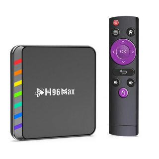 TV BOX MAX 4K 2/16GB Android 11 με Bluetooth και WiFi 6 μαύρο