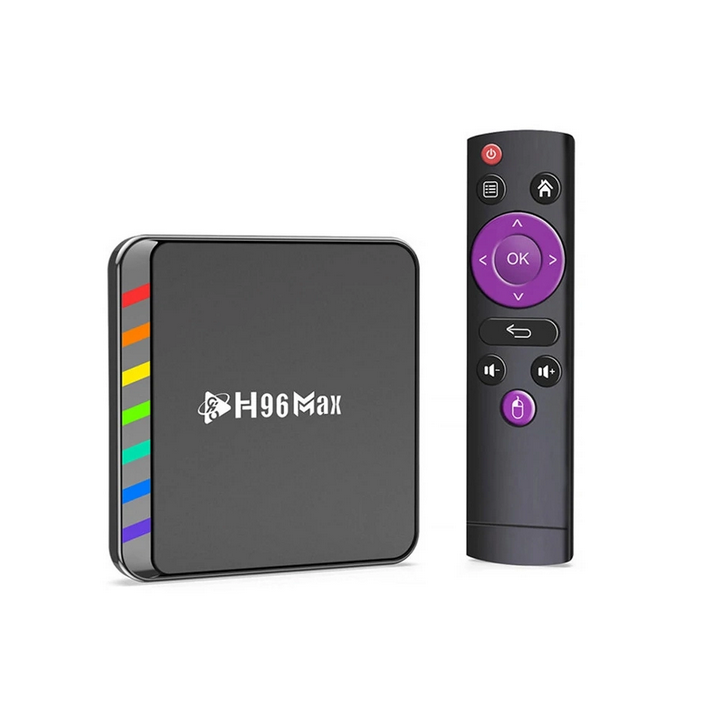 TV BOX MAX 4K 2/16GB Android 11 με Bluetooth και WiFi 6 μαύρο