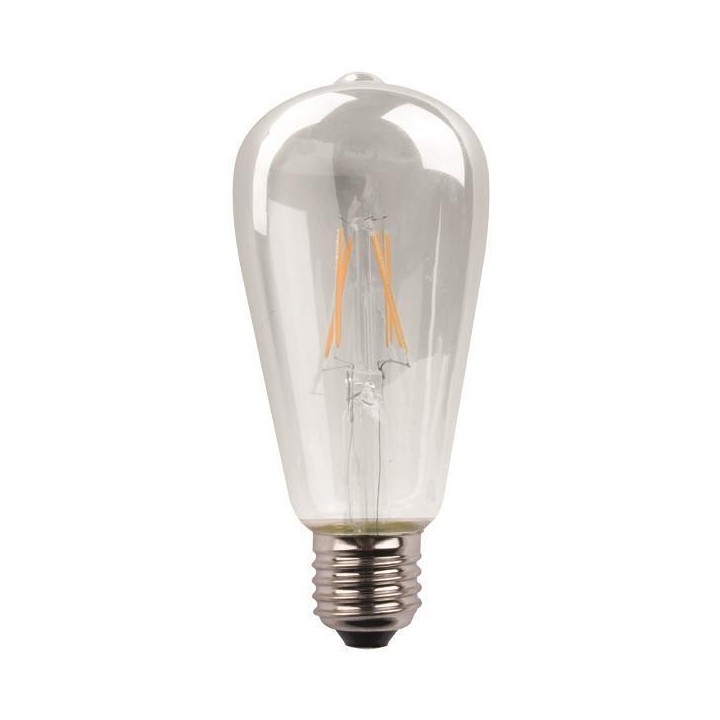 copy of Λάμπα LED Filament γλόμπος διάφανη 11W ST64 E27 3000Κ DIMMABLE EUROLAMP
