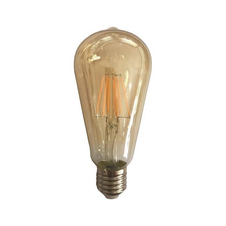 Λάμπα LED Filament GOLD γλόμπος διάφανη 10W ST64 E27 2500Κ DIMMABLE EUROLAMP EUROLAMP LFIL2510