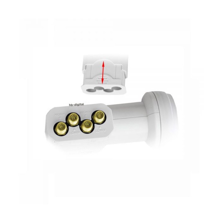 Τετραπλό LNB για δορυφόρο OPTICUM OPTICUM LNB0004