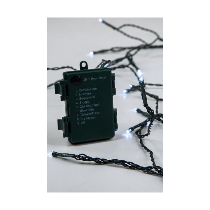 copy of Λαμπάκια led  εσωτερικού και εξωτερικού χώρου σε σειρά 1500L, με πράσινο  καλώδιο και ψυχρό χρώμα με  πρόγραμμα