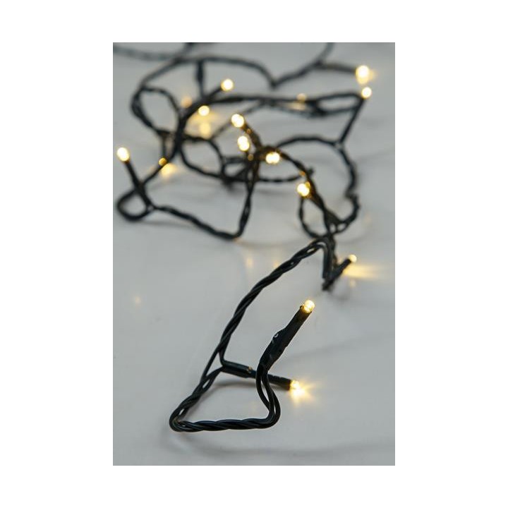 Λαμπάκια μπαταρίας led εσωτερικού και εξωτερικού χώρου σειράς 192L με 8 προγράμματα και μνήμη, πράσινο καλώδιο θερμό χρώμα EU...