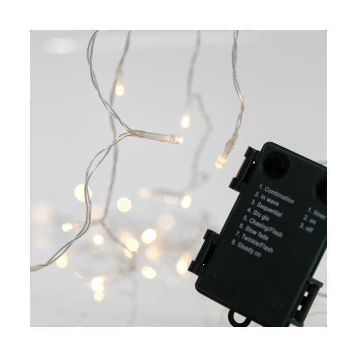 copy of Λαμπάκια led  εσωτερικού και εξωτερικού χώρου σε σειρά 1500L, με πράσινο  καλώδιο και ψυχρό χρώμα με  πρόγραμμα